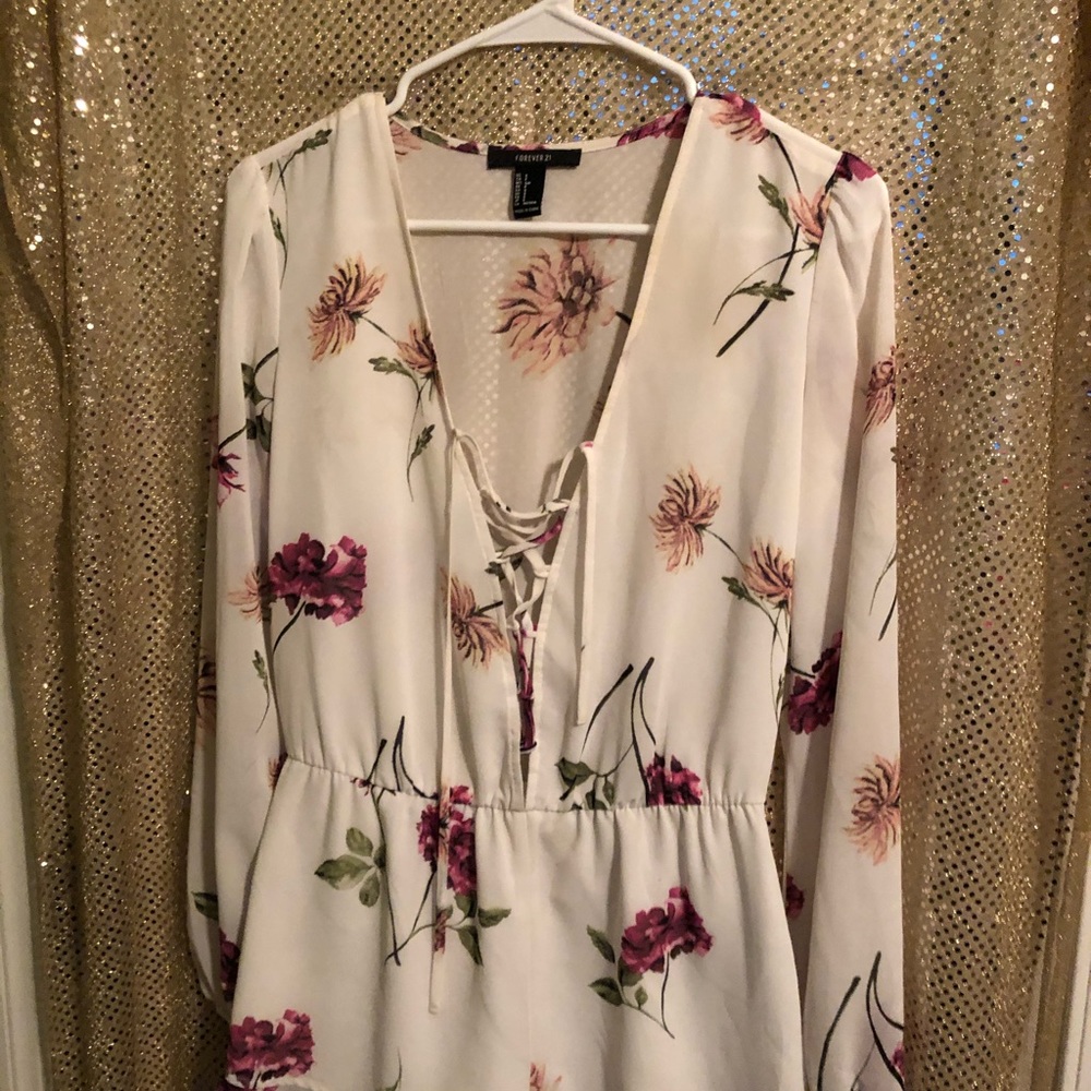 Women bodysuits forever 21 size s